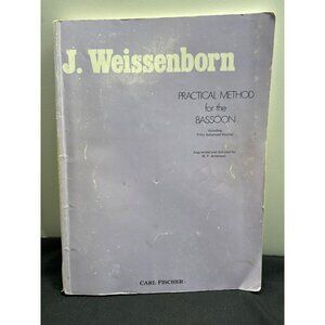 J. Weissenborn Practical Method For The Bassoon Book Carl Fischer Music